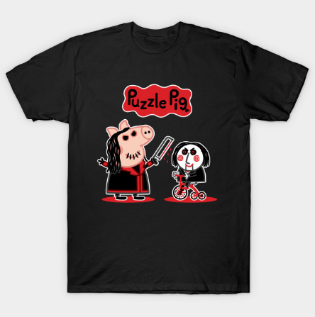 Puzzle Pig T Shirt