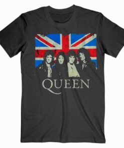 Queen England Flag Music T Shirt