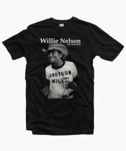Retro Shotgun Willie Nelson T Shirt