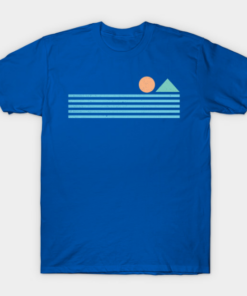Retro sunrise T-Shirt T Shirt