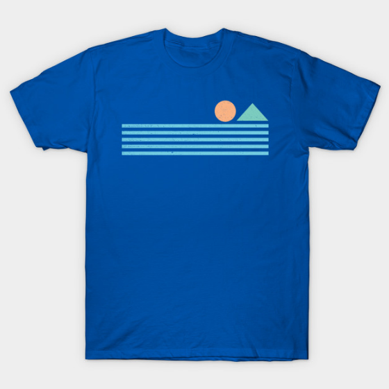 Retro sunrise T-Shirt T Shirt