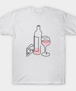 Rosé and cheese T-Shirt T Shirt