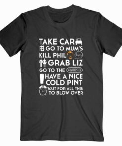 Shaun Of The Dead The Plan T Shirt