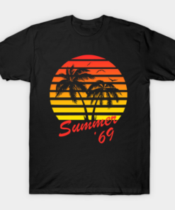 Summer '69 Tropical Sunset T-Shirt T Shirt