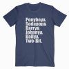 The Outsiders Cast T Shirt