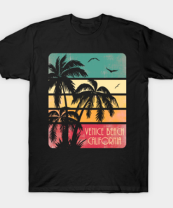 Venice Beach Vintage Summer T-Shirt T Shirt