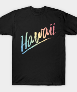 Vintage 80s Style Hawaii T-Shirt T Shirt