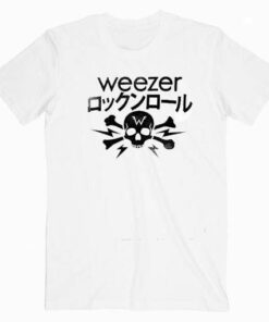 Weezer Skull And Crossbones Music T Shirt