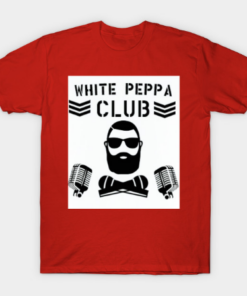 White Peppa Club T Shirt