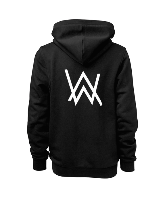 Alan walker logo Back Hoodie