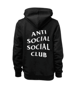 Anti Social Social Club-Back Hoodie