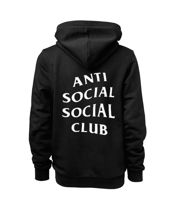 Anti Social Social Club-Back Hoodie