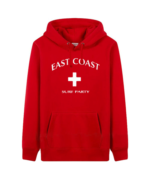 East coast surf party Hoodie