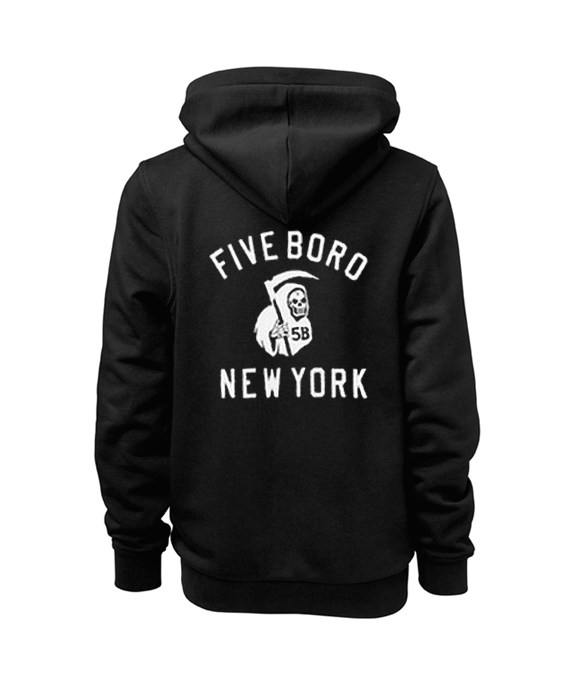 Five Board New York Back Hoodie