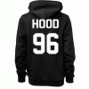 Hood 96 Black Color Hoodie