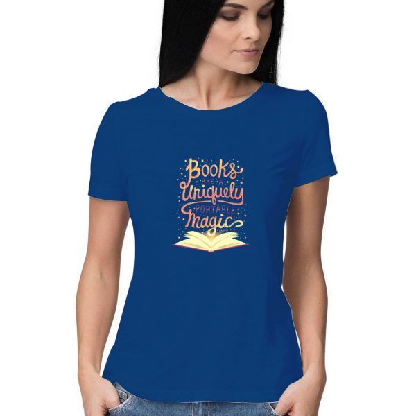 Books-Are-A-Uniquely-Portable-Magic-T-Shirt-Blue