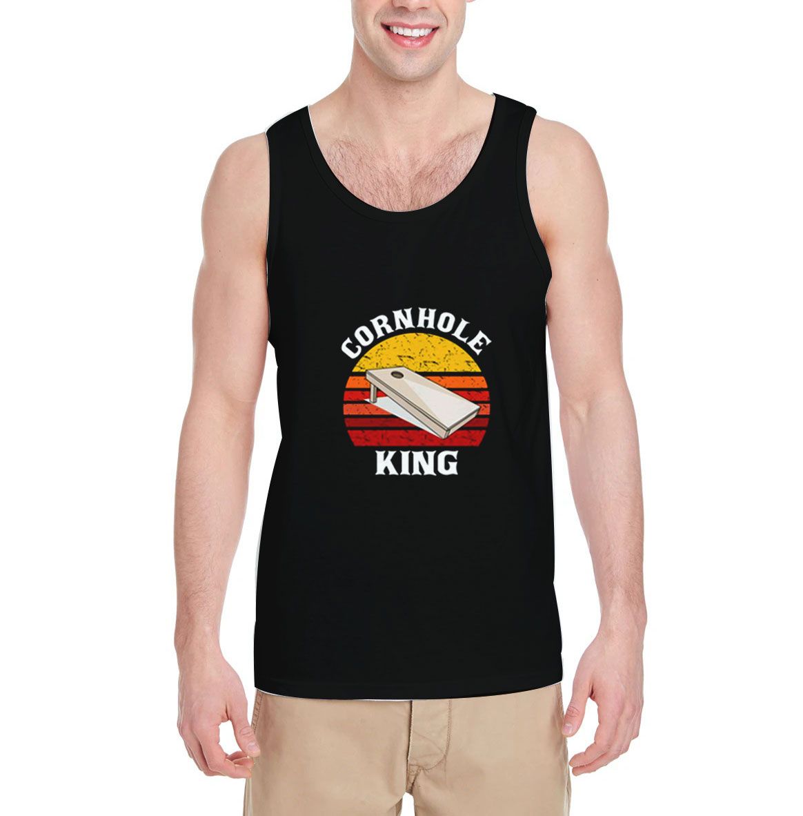 Cornhole-King-Tank-Top-For-Women-And-Men-Size-S-3XL