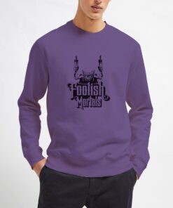 Foolish-Mortal-Sweatshirt-Purpel