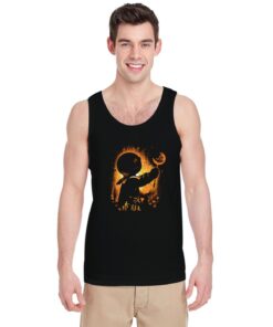 Ghost-Of-Halloween-Tank-Top-Black