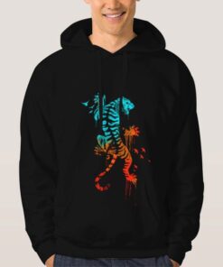 Melted-Survival-Hoodie-Black