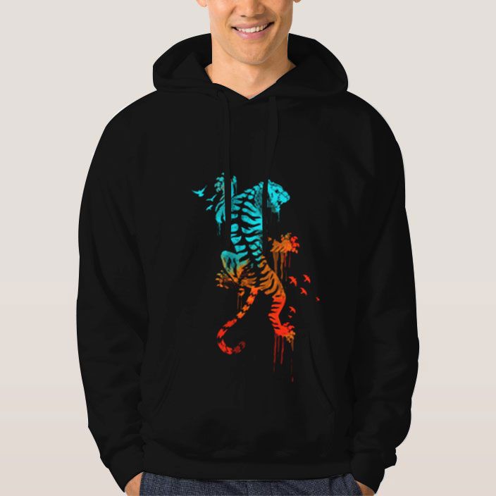 Melted-Survival-Hoodie-Black