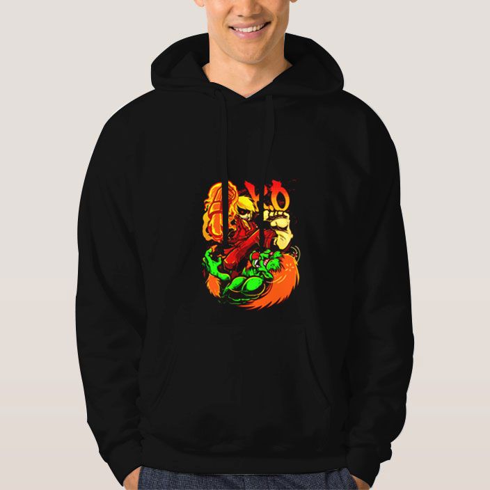 Street Fighter Hoodie Unique Impressy Wear Impressywear