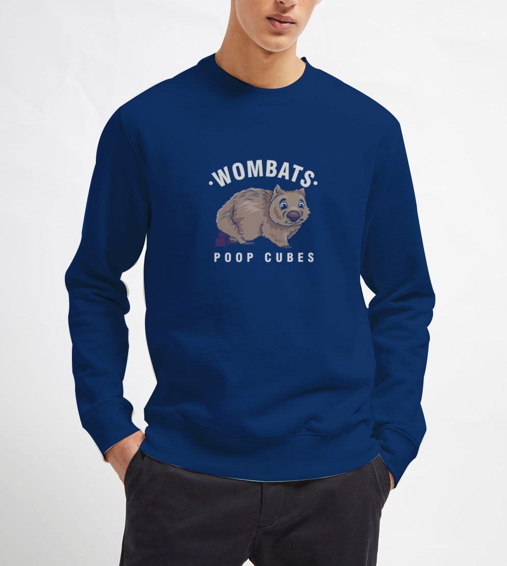 Wombats Poop Cubes Sweatshirt - Image 2