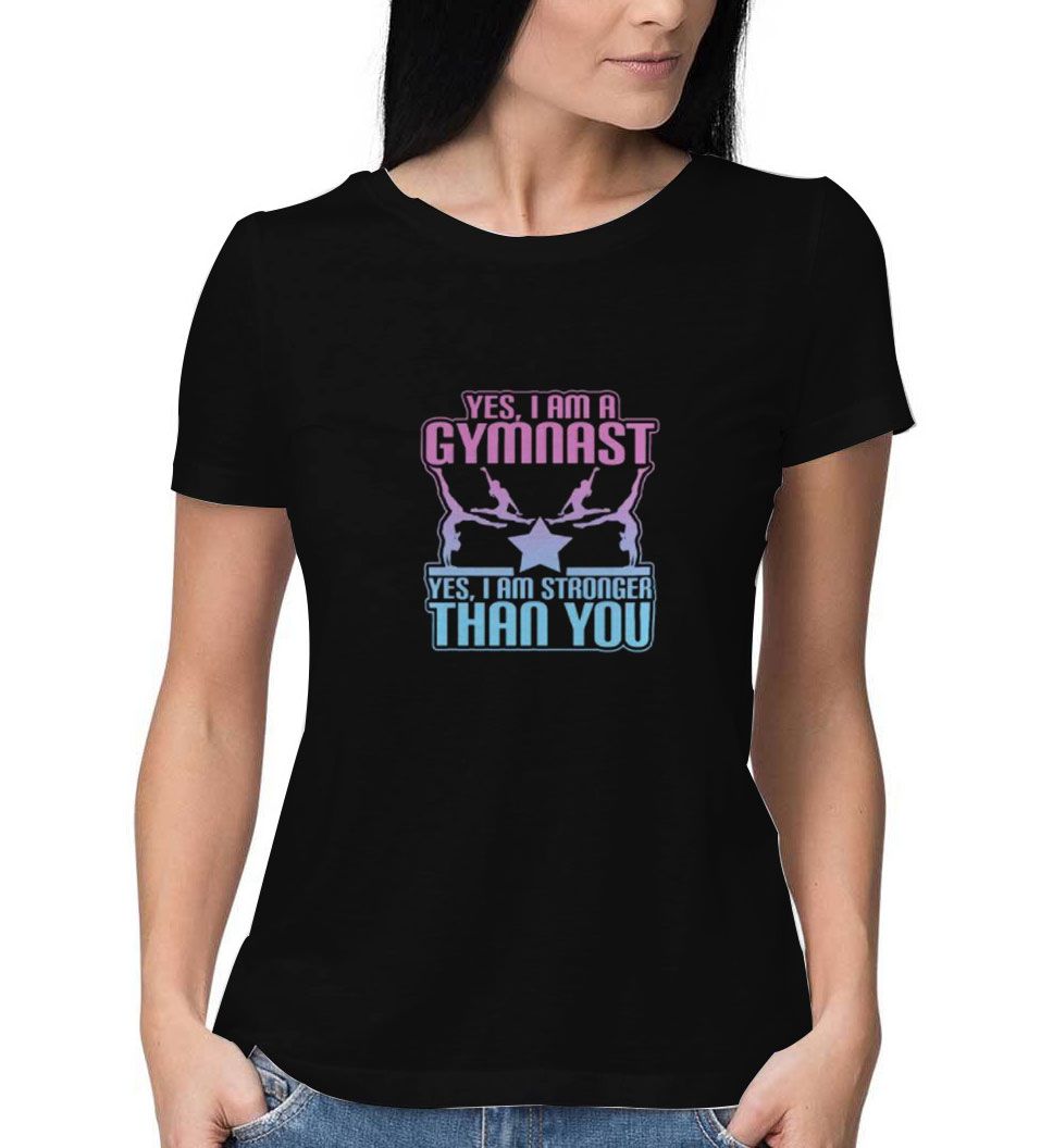 Yes-I-Am-A-Gymnast-T-Shirt-Black