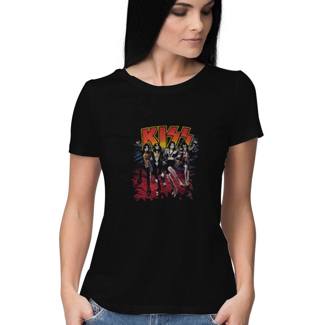 Alicia-Silverstone-Kiss-Band-T-Shirt