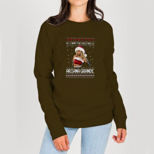 Ariana-Grande-Ugly-Christmas-Sweatshirt