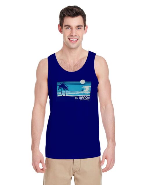 FU-Manchu-San-Clemente-Tank-Top-Blue