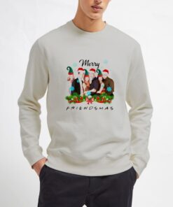 Merry-Christmas-Friends-Sweatshirt-LightGrey