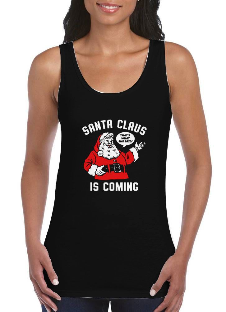 Santa Claus is Coming Tank Top - Image 2