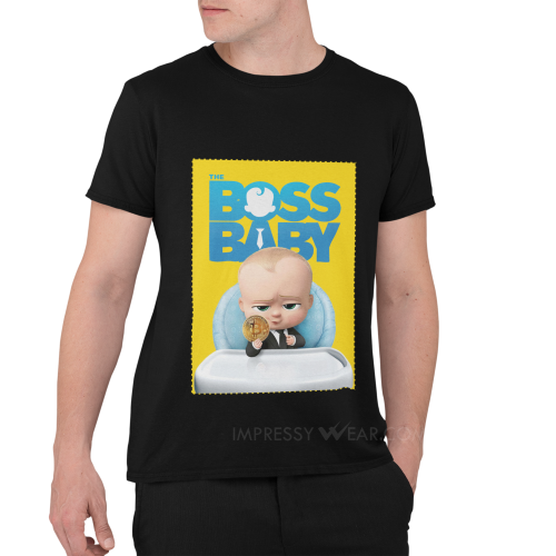 Bitcoin Memes With The Boss Baby T-Shirt - Image 3