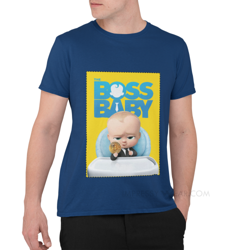 Bitcoin Memes With The Boss Baby T-Shirt - Image 5