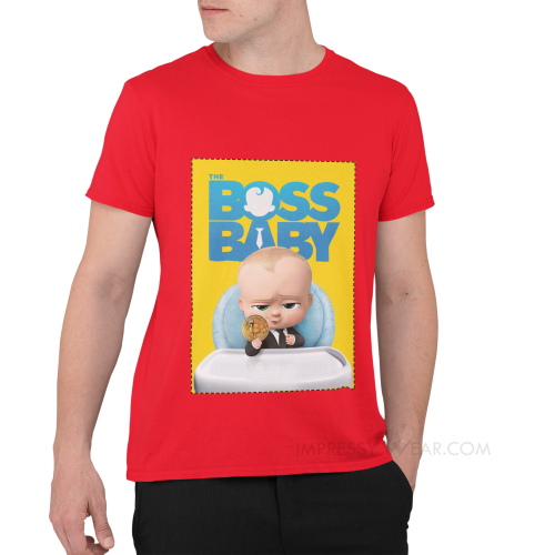 Bitcoin Memes With The Boss Baby T-Shirt - Image 6