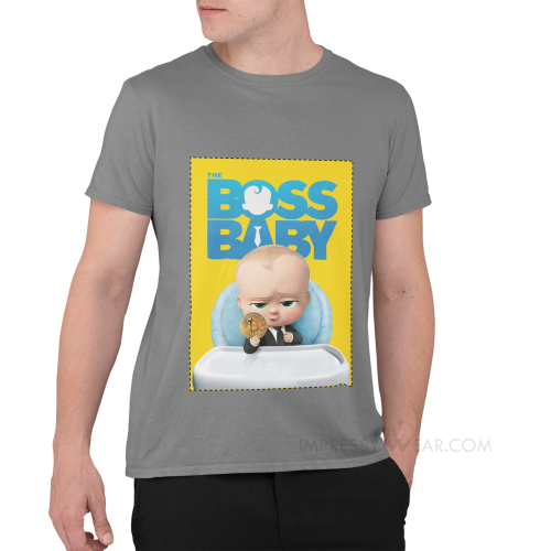 Bitcoin Memes With The Boss Baby T-Shirt - Image 2