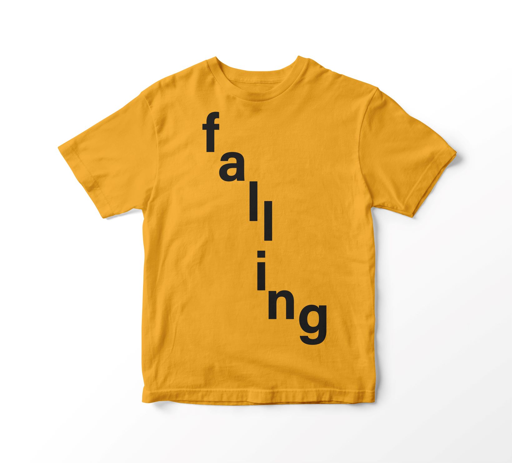 Falling Font T-Shirt Unisex