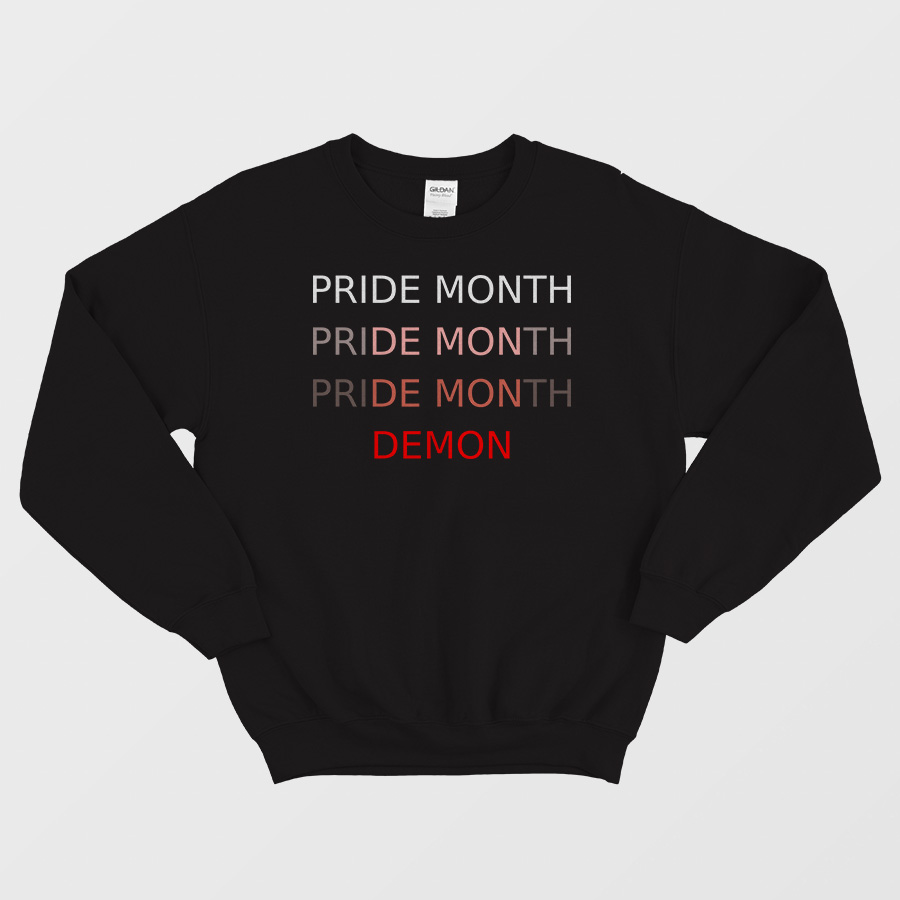 Pride Month Demon Sweatshirt