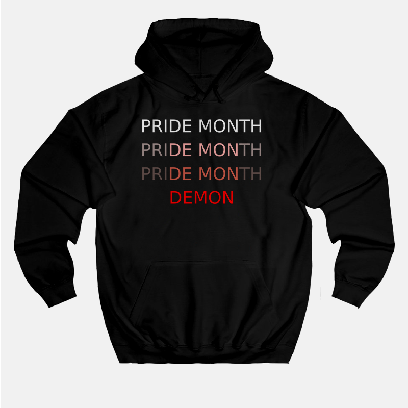 Pride Month Demon Hoodie
