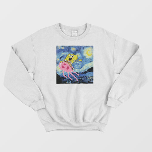Spongebob Squarepants Starry Night Sweatshirt