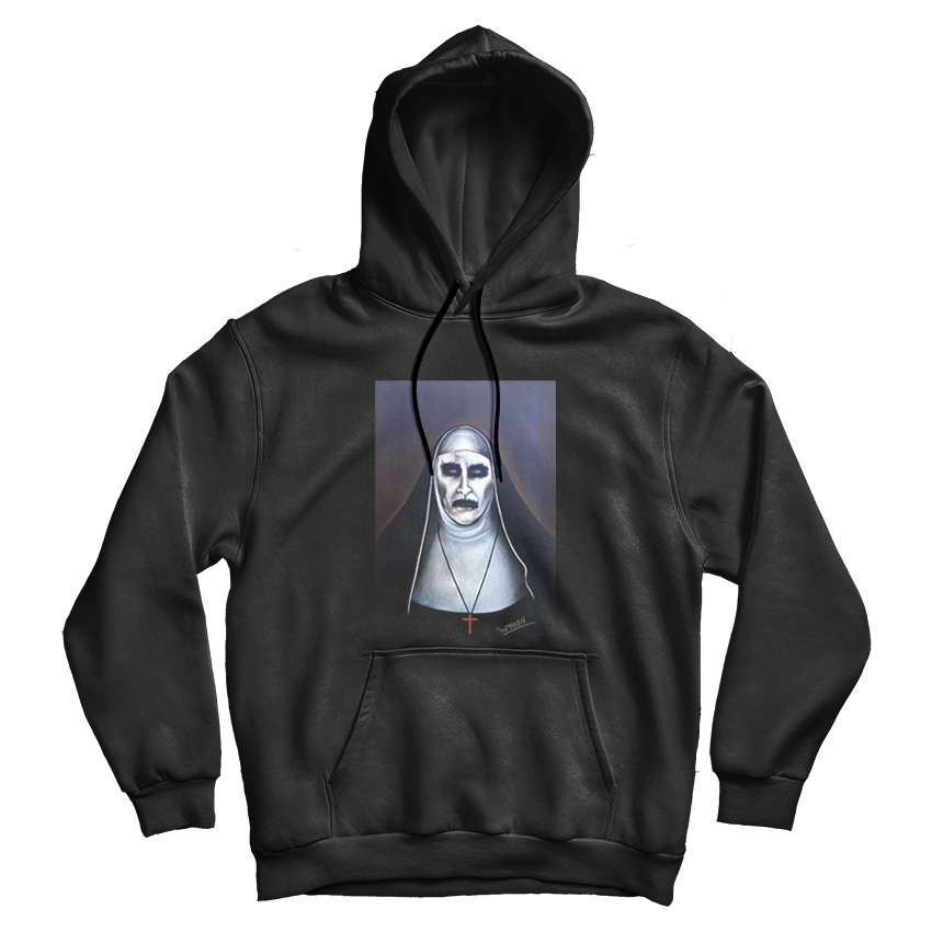 The Conjuring Valak Painting By Warren Hoodie