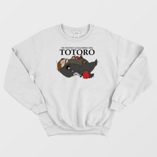 Mi Vecino Guillermo Del Totoro Sweatshirt