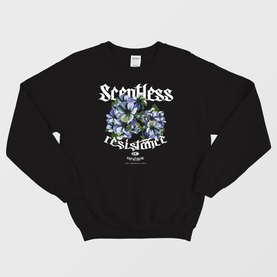 Kim Chaewon Scentless Resistance Flower Sweatshirt