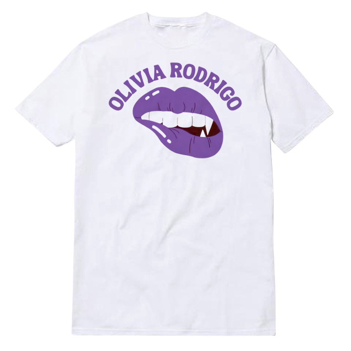 Vampire Lips Olivia Rodrigo T-Shirt