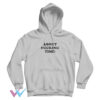 Cotton Heavy Hoodie About Fucking Time