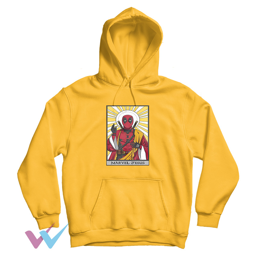 Impressy Deadpool Marvel Jesus Hoodie