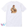 Jesus Moo Deng WHITE T-Shirt Meme