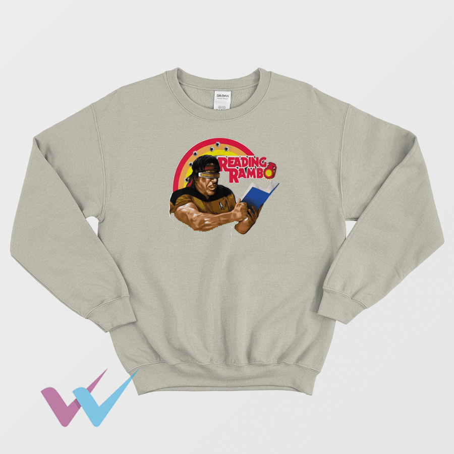 Reading Rambo Sweatshirt Impressy