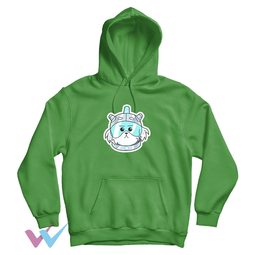 Funny Rick and Morty Lawnmower Dog Hoodie